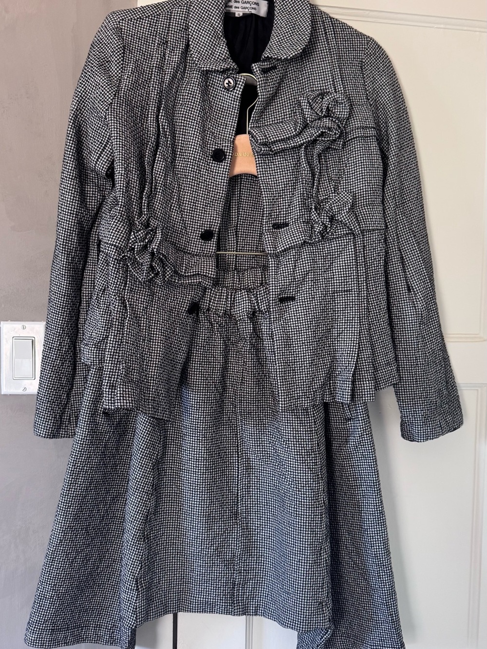 Comme des Garçons houndstooth wool suit - Picture 4 of 4
